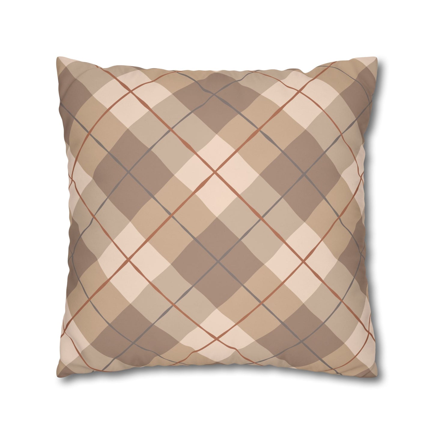 Horse-Themed Square Poly Canvas Pillowcase, Rustic Farmhouse Decor, Gift for Horse Lovers, Equestrian Home Accent, Cozy Throw Pillow