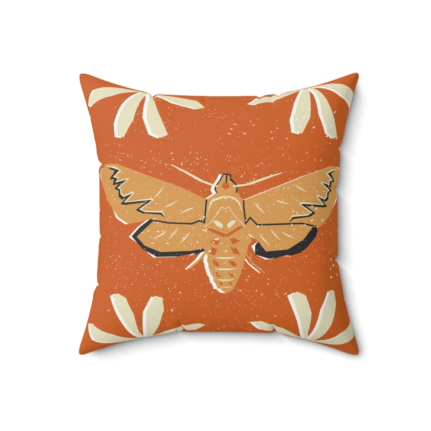 Boho Decorative Pillow, Nature-Inspired Cushion, Cozy Home Accent, Eclectic Style Decor, Perfect for Living Room or Bedroom
