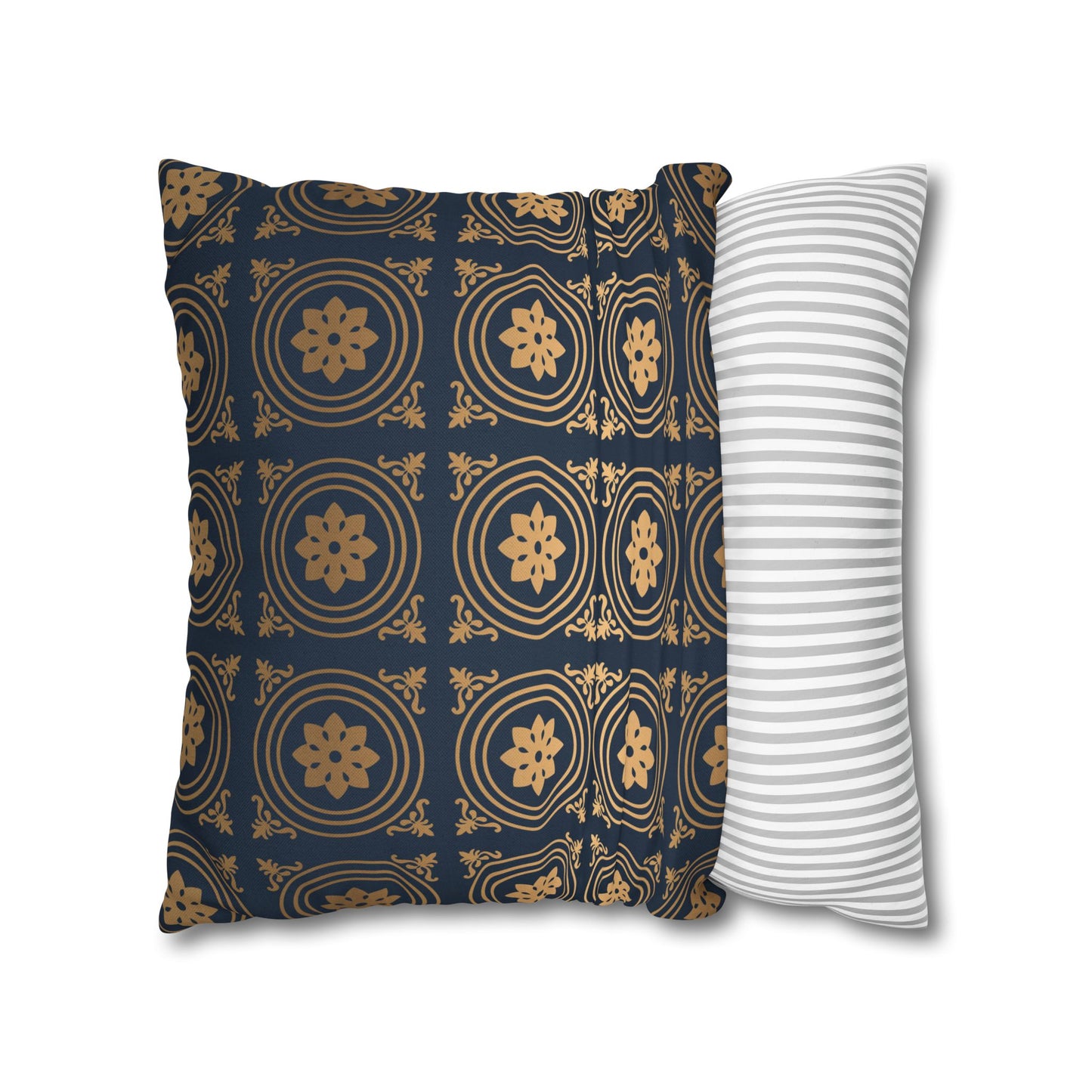 Elegant Black and Gold Blue Touched Dragonfly Pillowcase, Home Decor, Gift for Nature Lovers, Decorative Cushion Cover, Insect Art for Bedrooms