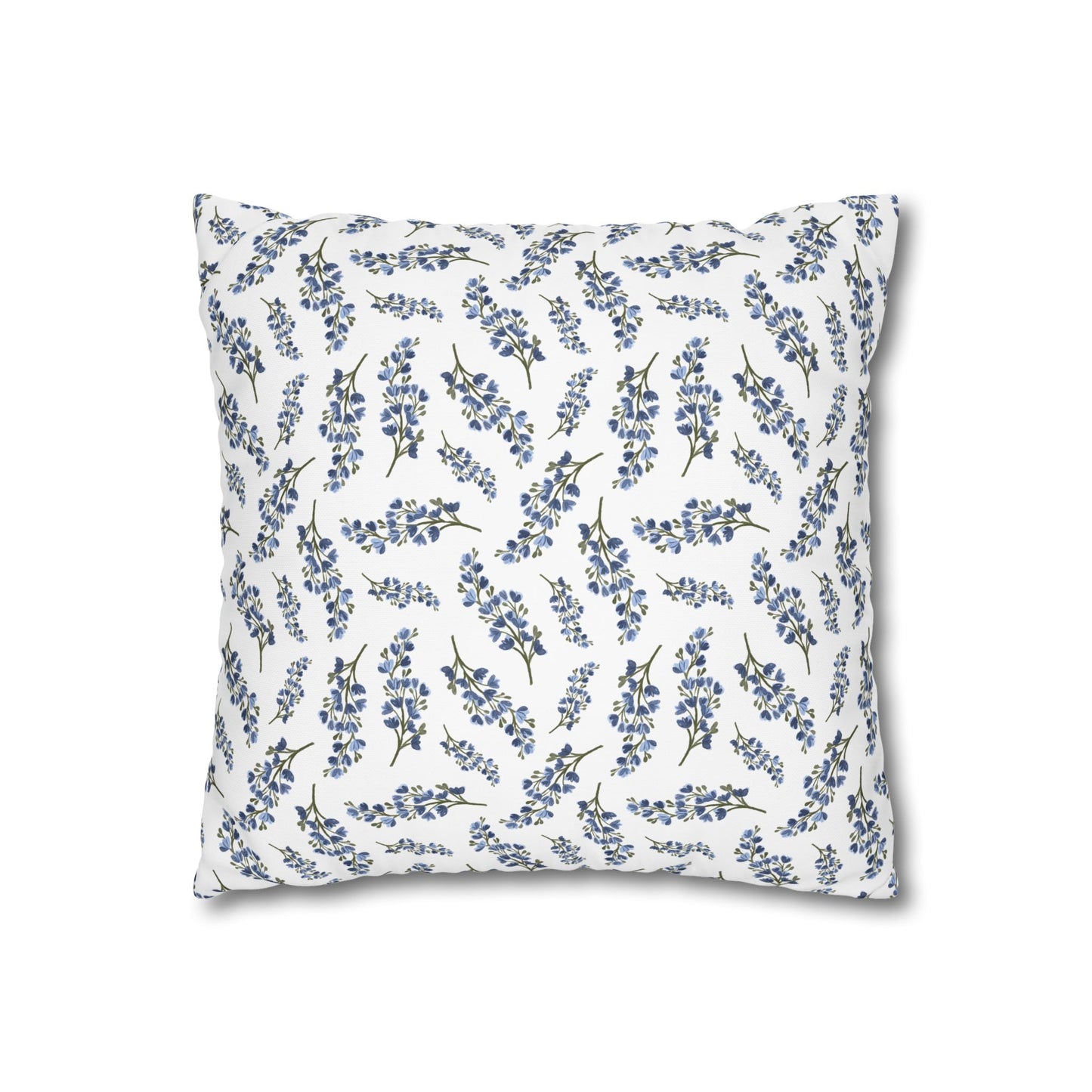Floral Patterned Throw Pillowcase, Square Decor, Home Accent, Living Room Cushion, Gift for Homeowners, Cozy Decor