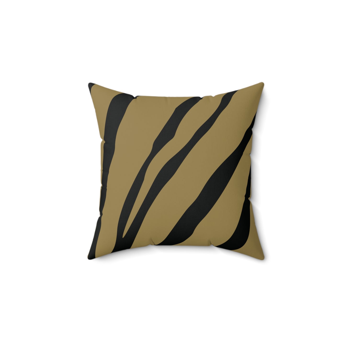 Tropical Rustic Animal Print Pillow, Elephant Decor, Tiger Stripe Cushion, Bohemian Home Accent, Wildlife Throw Pillow