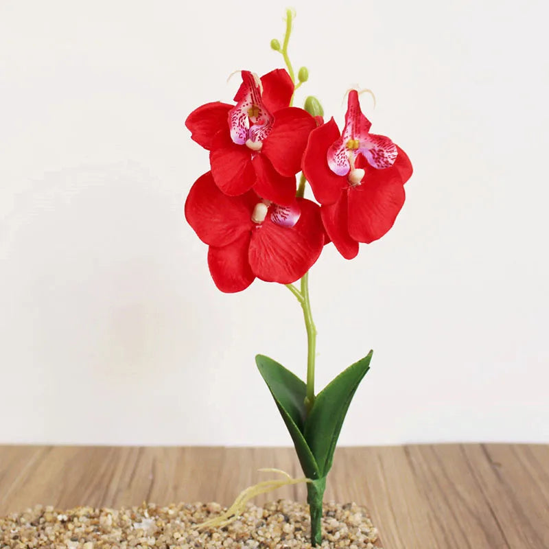29cm Artificial Silk Butterfly Orchid Flower Home Wedding Decor Birthday Party Bridal Floral Home Decoration Ornamental Flores