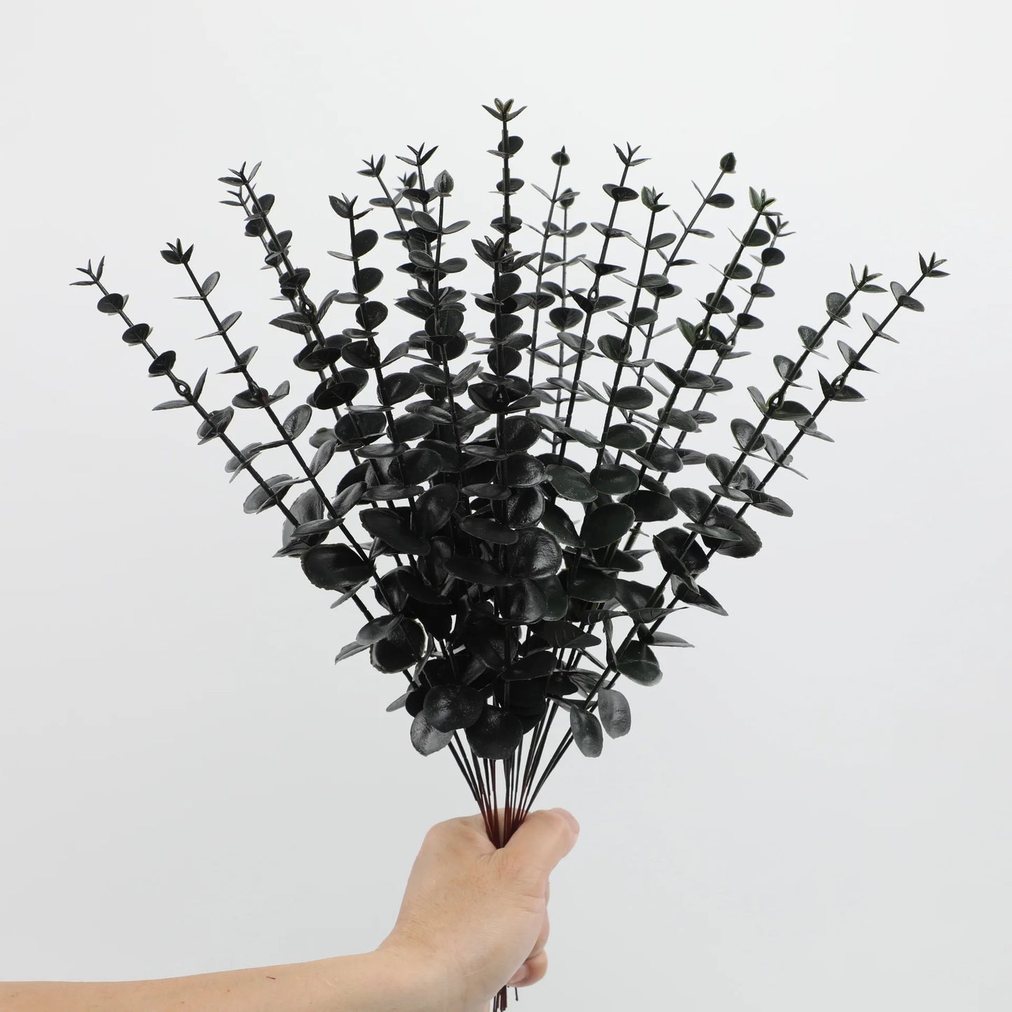12pcs of lifelike artificial eucalyptus stems for Wedding Bouquet Floral Arrangement Home Decor