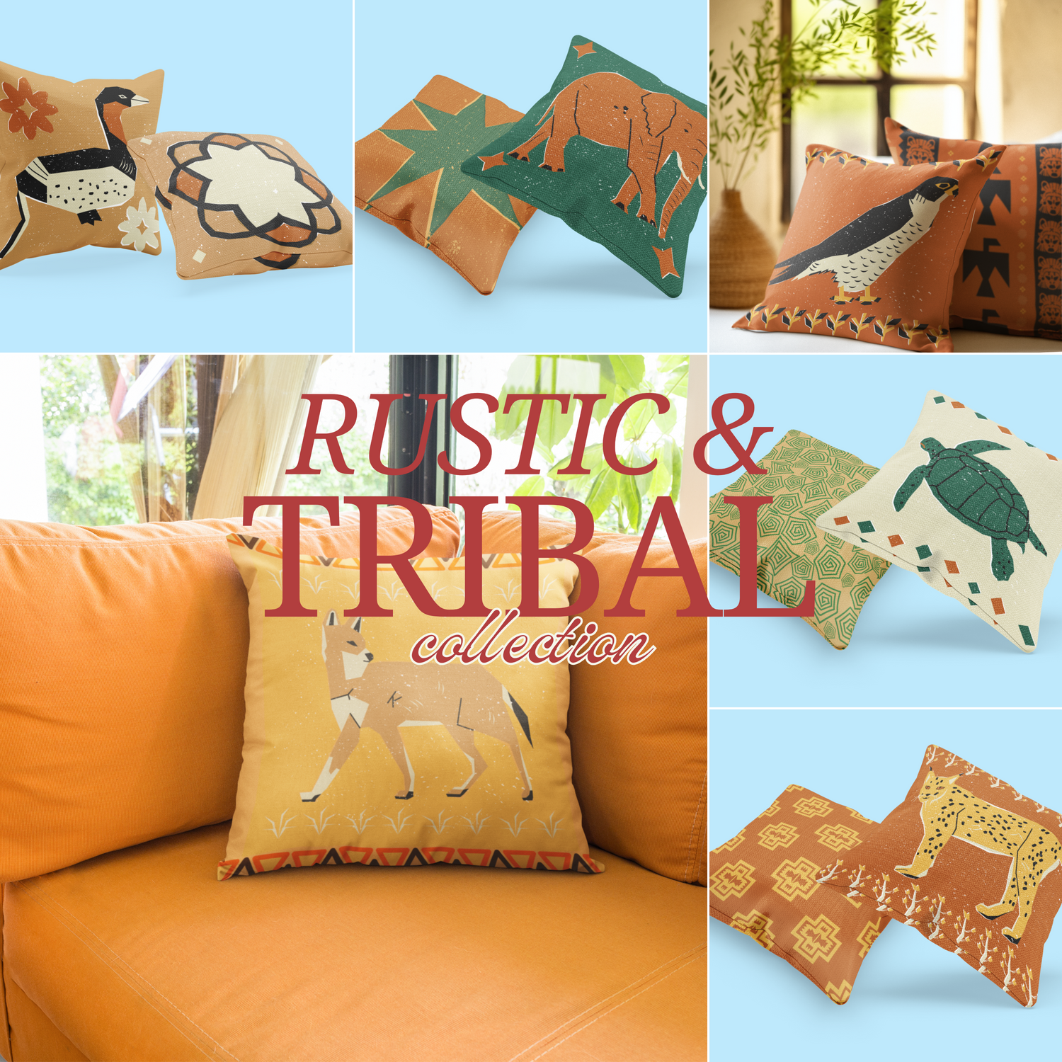 Rustic & Tribal-Inspired Home Accents