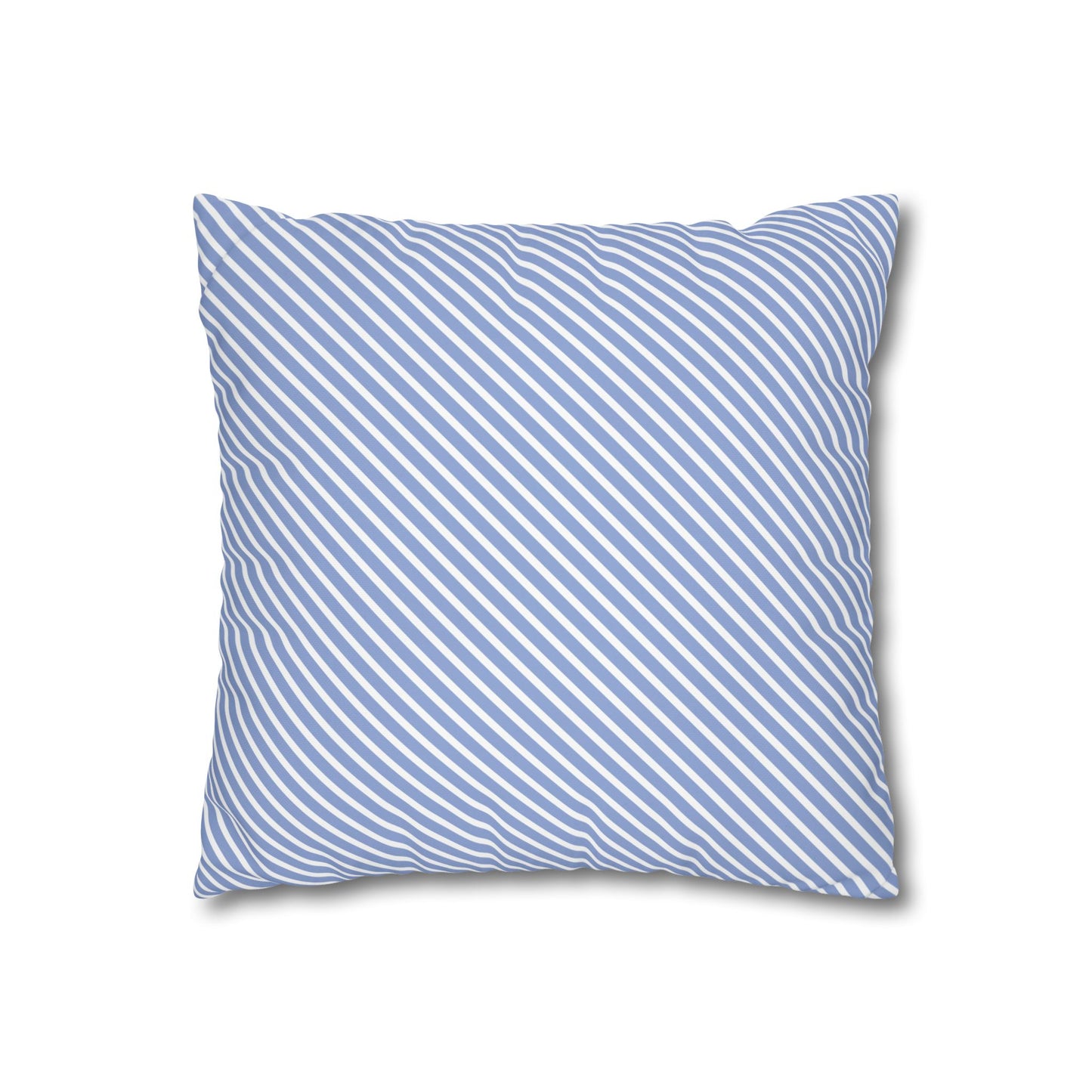 Blue Stripe Decorative Pillowcase, Cozy Throw Cushion Cover for Living Room, Home Decor, Gift for Housewarming, Birthday