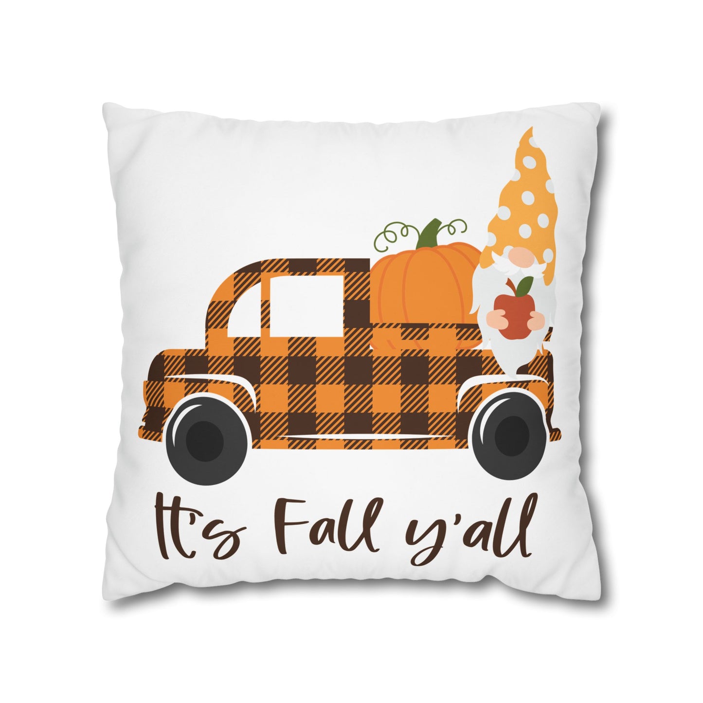 Autumn Truck Pillowcase - Cozy Fall Home Decor, Harvest Gift, Thanksgiving Pillow, Seasonal Decorative Cushion, Farmhouse Style