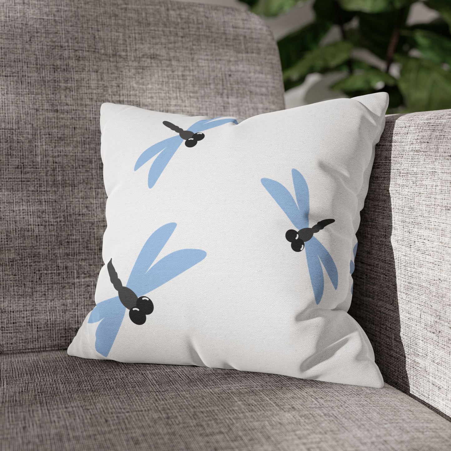 Blue Whimsy Dragonfly Decor Pillowcase, Cozy Home Accent, Elegant Throw Pillow for Living Room, Gift for Nature Lovers, Spring Decor, Perfect [...]