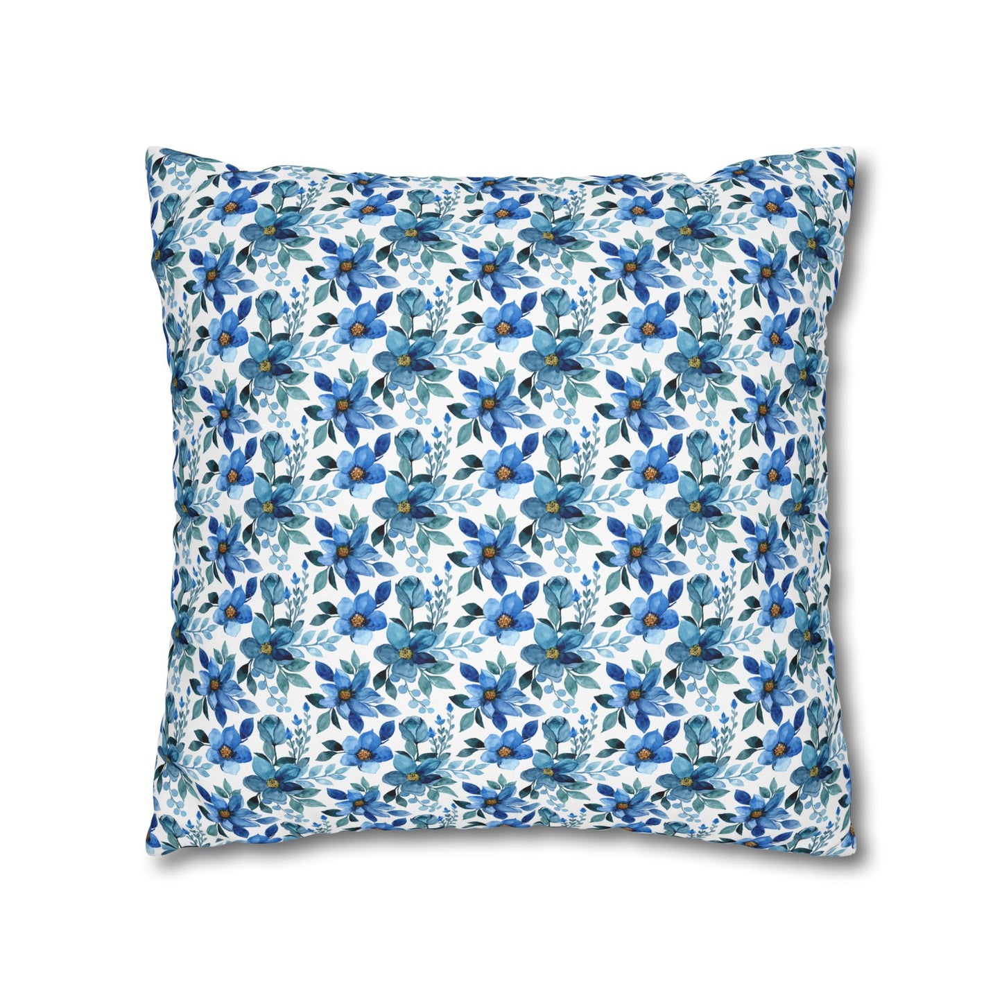 Floral Square Pillowcase | Cozy Home Decor, Gift for Relaxation, Boho Bedroom Accent, Housewarming Present, Summer Vibes