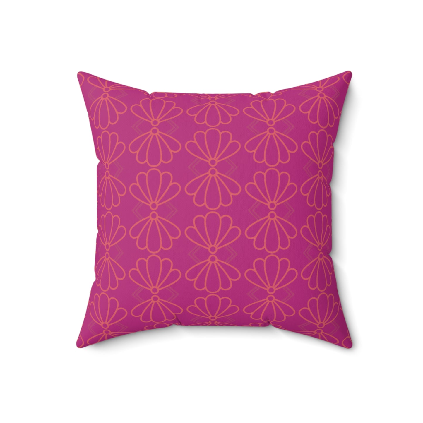 Vibrant Floral Throw Pillow, Decorative Cushion for Living Room, Gift for Mother's Day, Home Decor, Cozy Accent