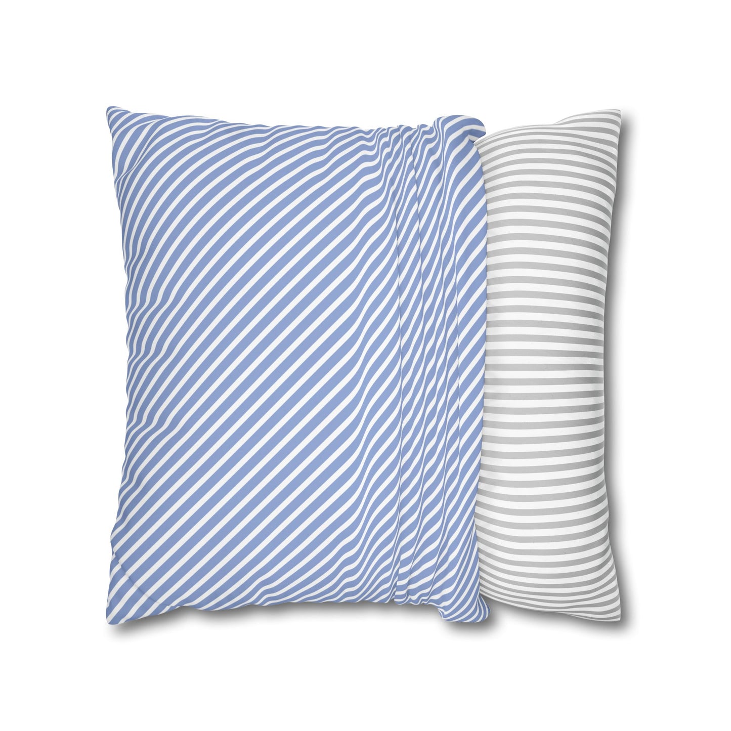 Blue Stripe Decorative Pillowcase, Cozy Throw Cushion Cover for Living Room, Home Decor, Gift for Housewarming, Birthday