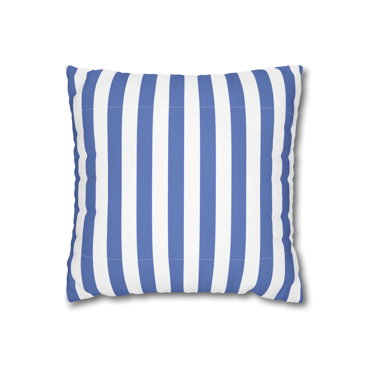 Cozy Striped Throw Pillowcase, Decorative Cushion Cover, Modern Home Decor, Gift for Friends, Nautical Themed Accent