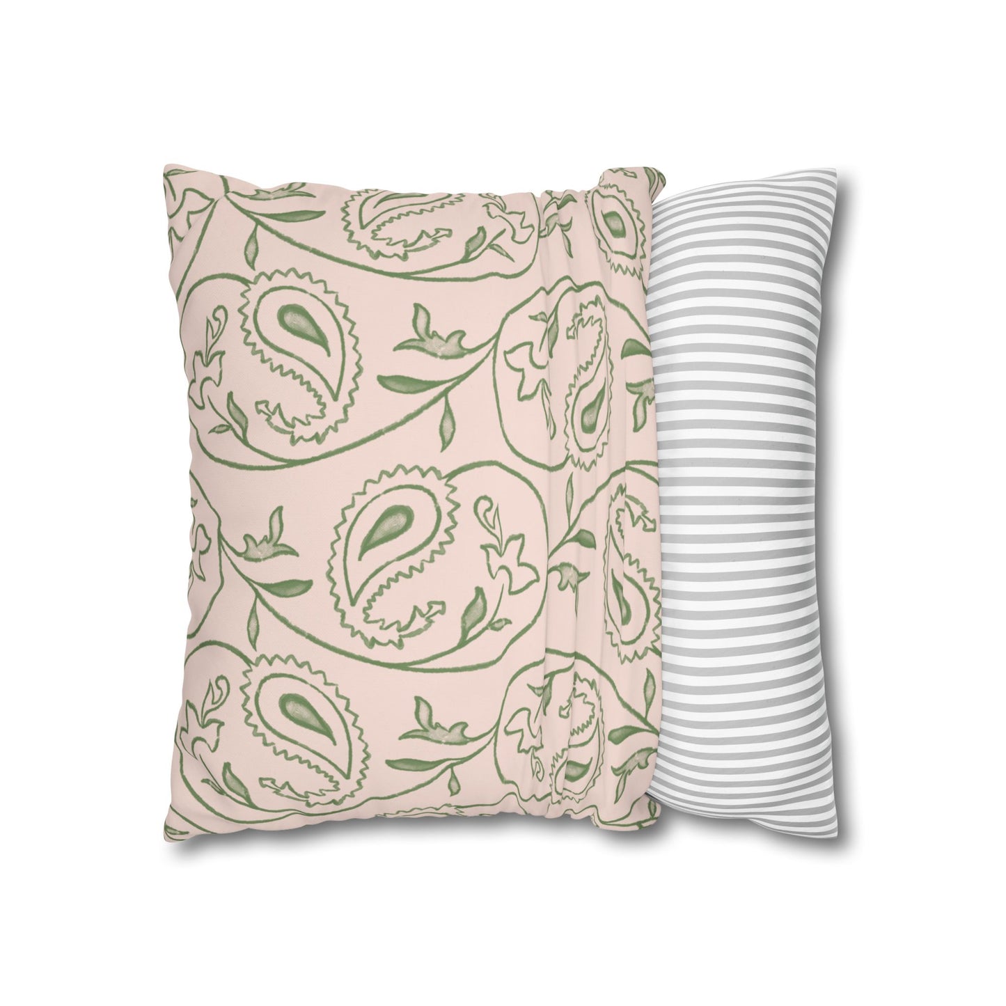 Floral Decorative Pillowcase, Elegant Home Decor, Gift for Her, Cozy Living Room Accent, Pink Orchid Design