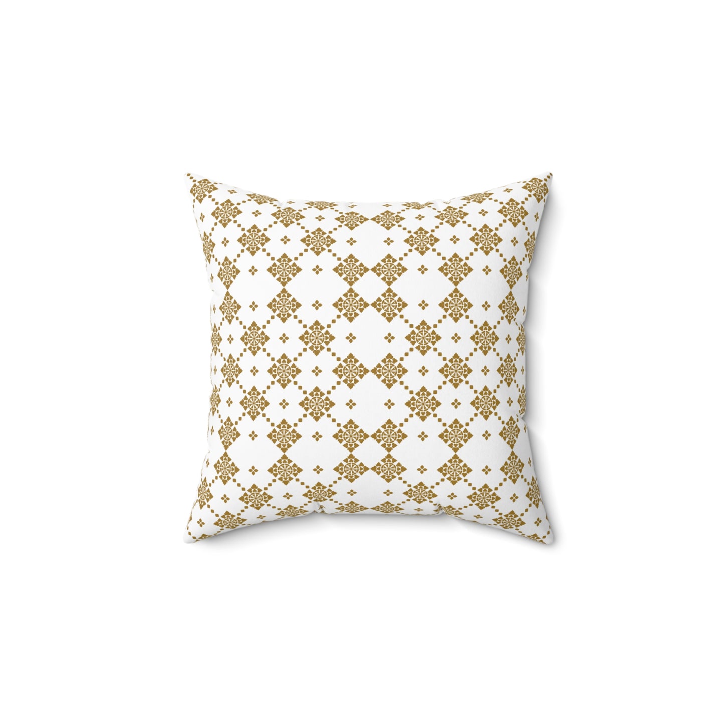 Throw Pillow Songbirds Eating Berries Chic Decorative Throw Pillow, Floral and Geometric Patterns, Cozy Home Accent, Stylish Cushion for Living Room, Unique Gift Idea