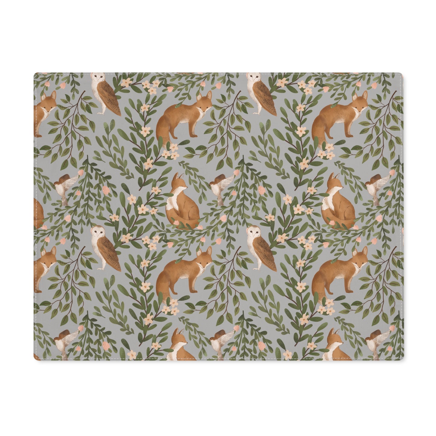 Woodland Charm - Placemat - Light Grey