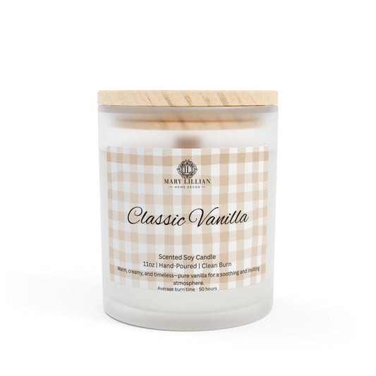 Classic Vanilla - Scented Candle