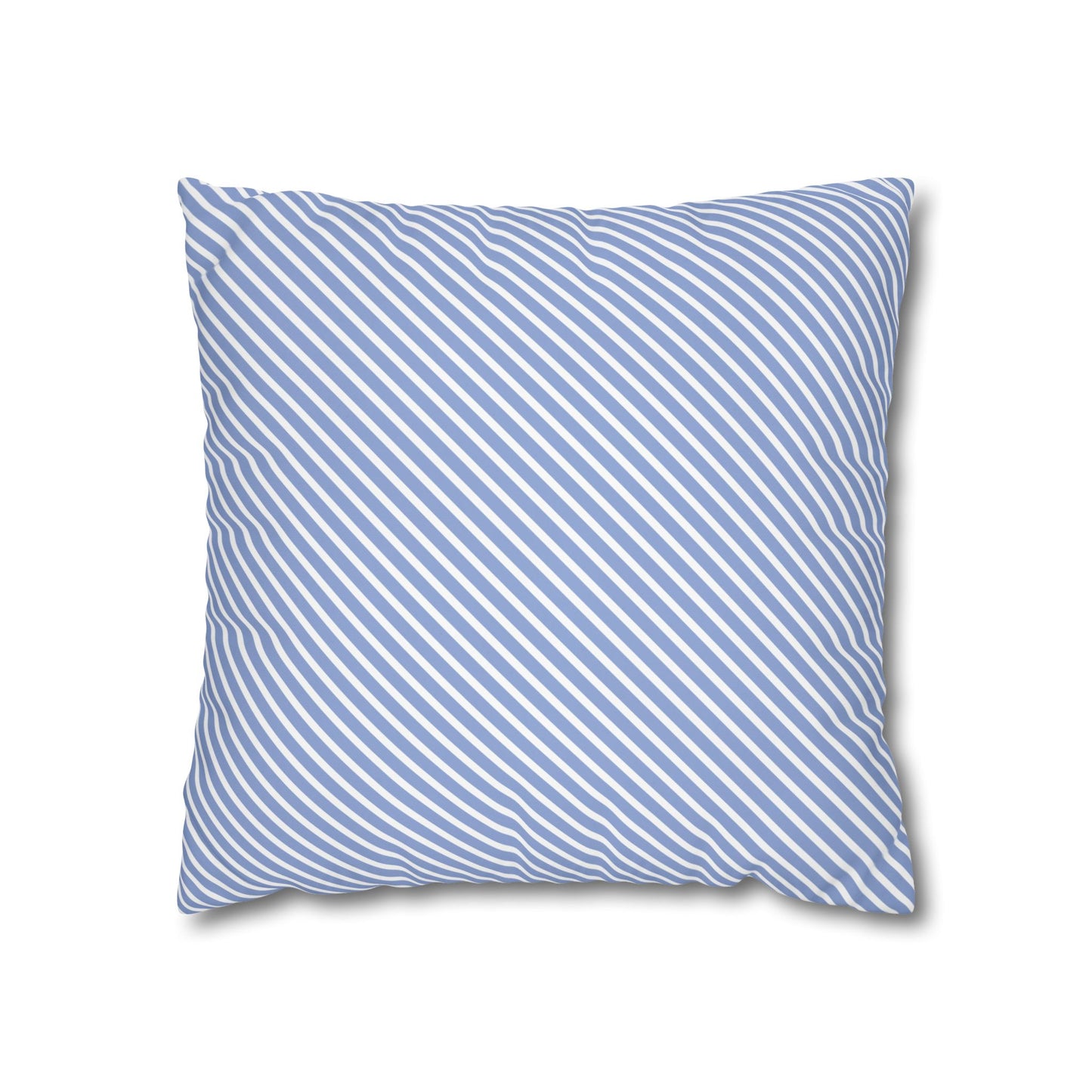 Blue Stripe Decorative Pillowcase, Cozy Throw Cushion Cover for Living Room, Home Decor, Gift for Housewarming, Birthday