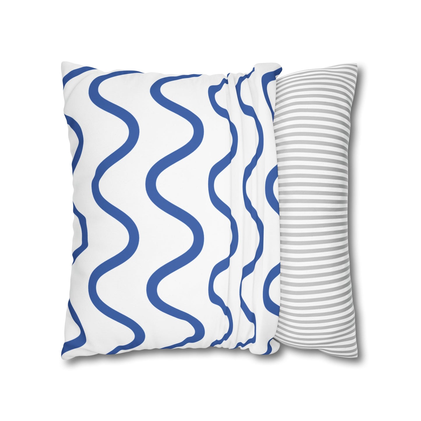 Wave Pattern Decorative Pillowcase | Coastal Vibe, Home Decor, Throw Pillow Cover, Room Accent, Gift for Ocean Lovers