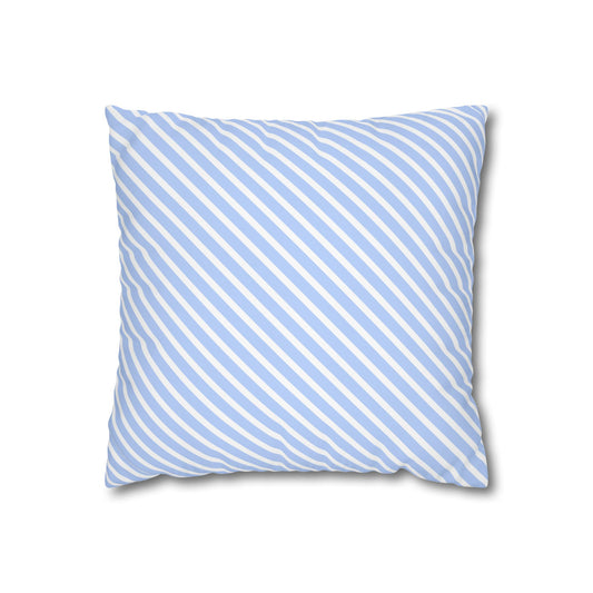 Chic Striped Poly Canvas Pillowcase, Modern Throw Pillow, Cozy Home Decor, Perfect Gift for Housewarming, Nursery, or Holidays