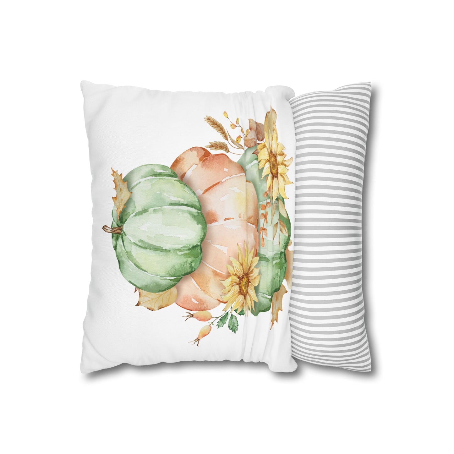 Fall Pumpkin Decor Pillowcase, Cozy Autumn Throw Pillow, Farmhouse Cushion Cover, Seasonal Home Accent, Thanksgiving Gift