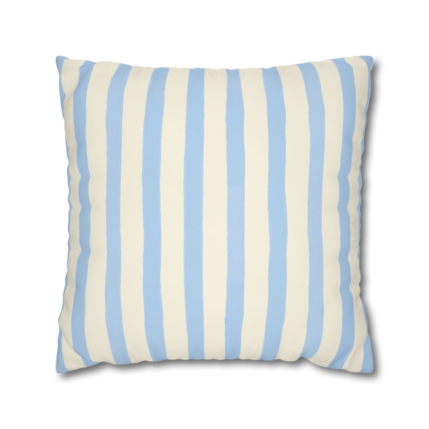Stripe Patterned Decorative Pillowcase, Cozy Home Decor, Nautical Accent, Living Room Accessory, Perfect for Gifts and Resale