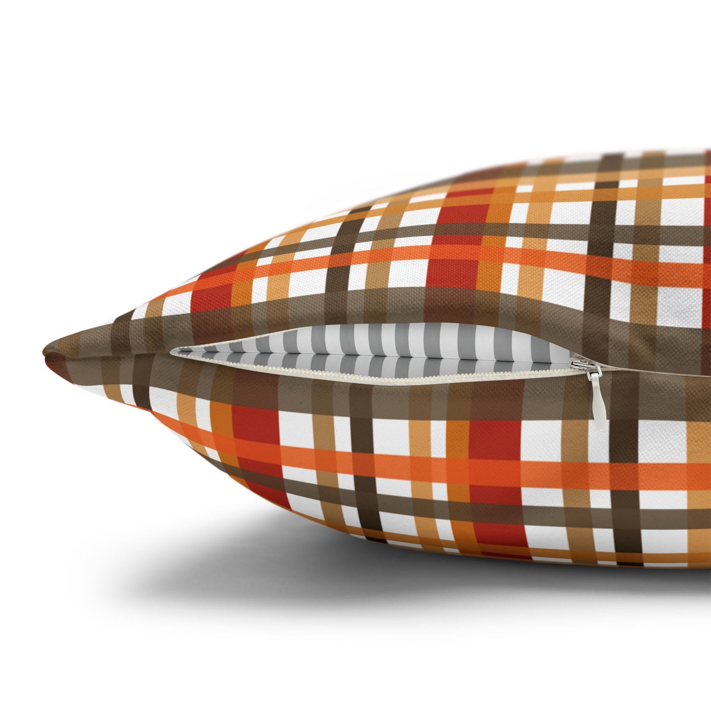 Cozy Plaid Throw Pillowcase, Autumn Decor Pillow, Home Accents, Thanksgiving Gift, Comfortable Couch Accessory