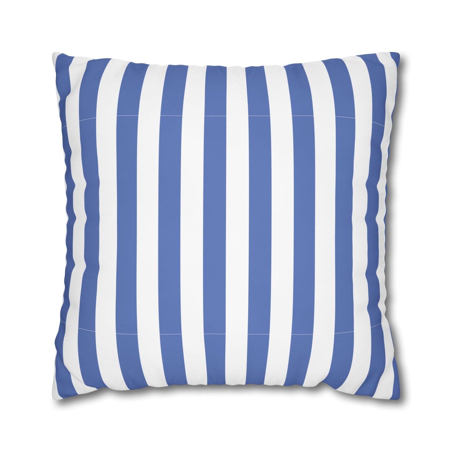 Cozy Striped Throw Pillowcase, Decorative Cushion Cover, Modern Home Decor, Gift for Friends, Nautical Themed Accent