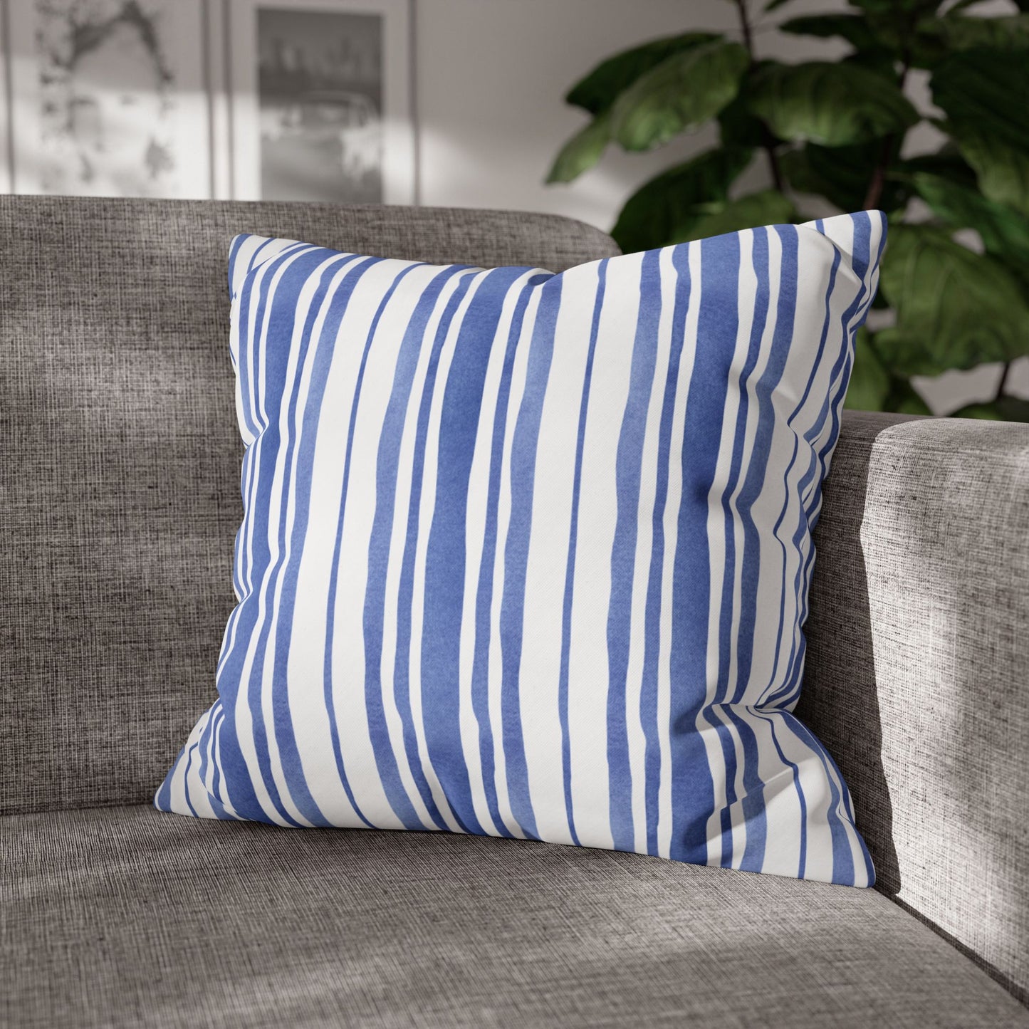 Stylish Striped Throw Pillowcase | Cozy Home Decor, Decorative Toss Pillow, Couch Cushion, Modern Accent Pillow, Gift for Home