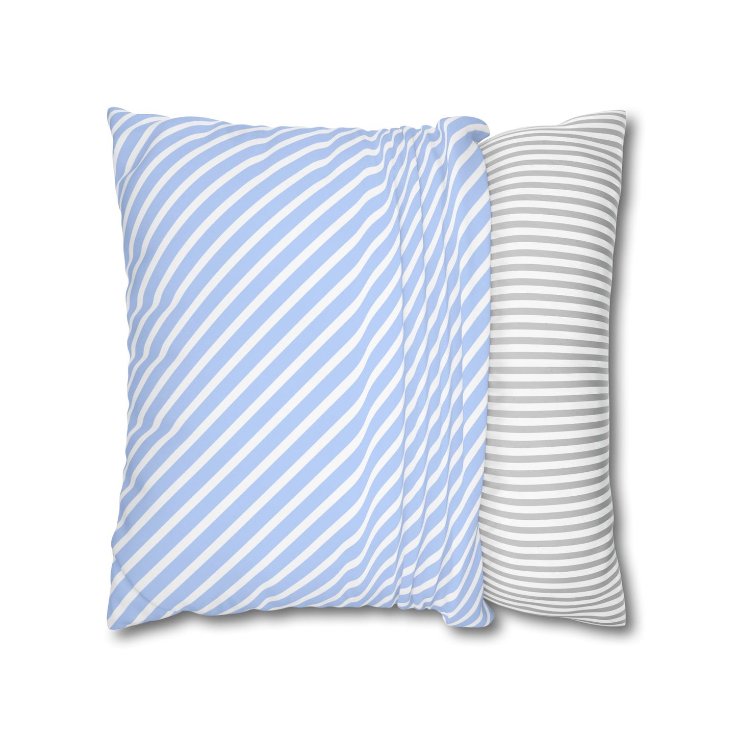 Chic Striped Poly Canvas Pillowcase, Modern Throw Pillow, Cozy Home Decor, Perfect Gift for Housewarming, Nursery, or Holidays