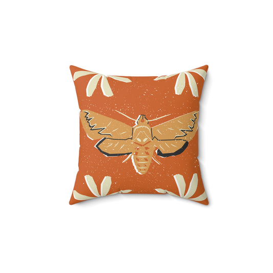 Boho Decorative Pillow, Nature-Inspired Cushion, Cozy Home Accent, Eclectic Style Decor, Perfect for Living Room or Bedroom