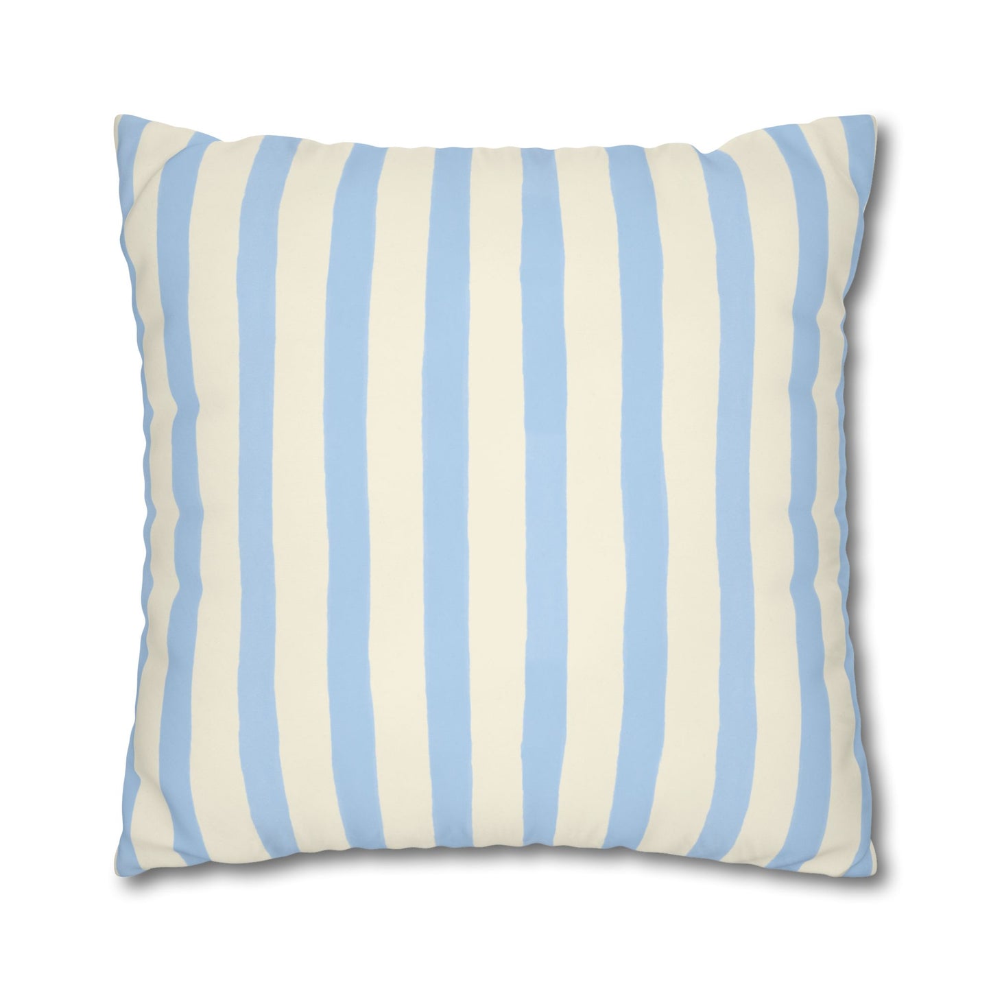 Stripe Patterned Decorative Pillowcase, Cozy Home Decor, Nautical Accent, Living Room Accessory, Perfect for Gifts and Resale