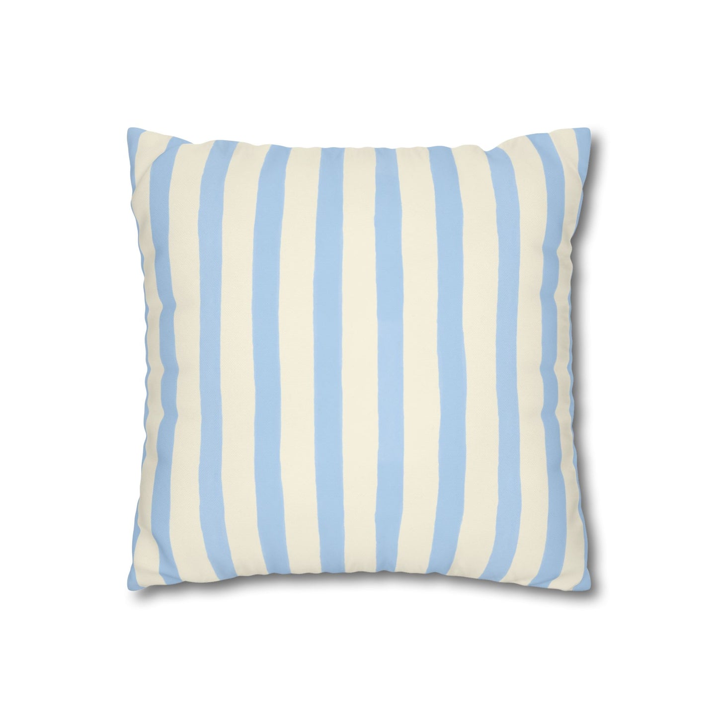 Stripe Patterned Decorative Pillowcase, Cozy Home Decor, Nautical Accent, Living Room Accessory, Perfect for Gifts and Resale