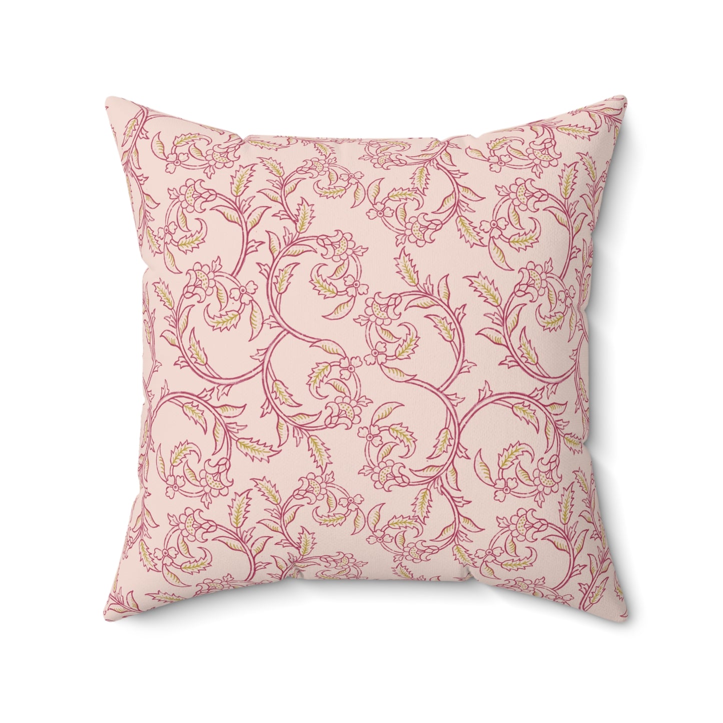 Refined Beauty Floral Orchid Square Accent Throw Pillow