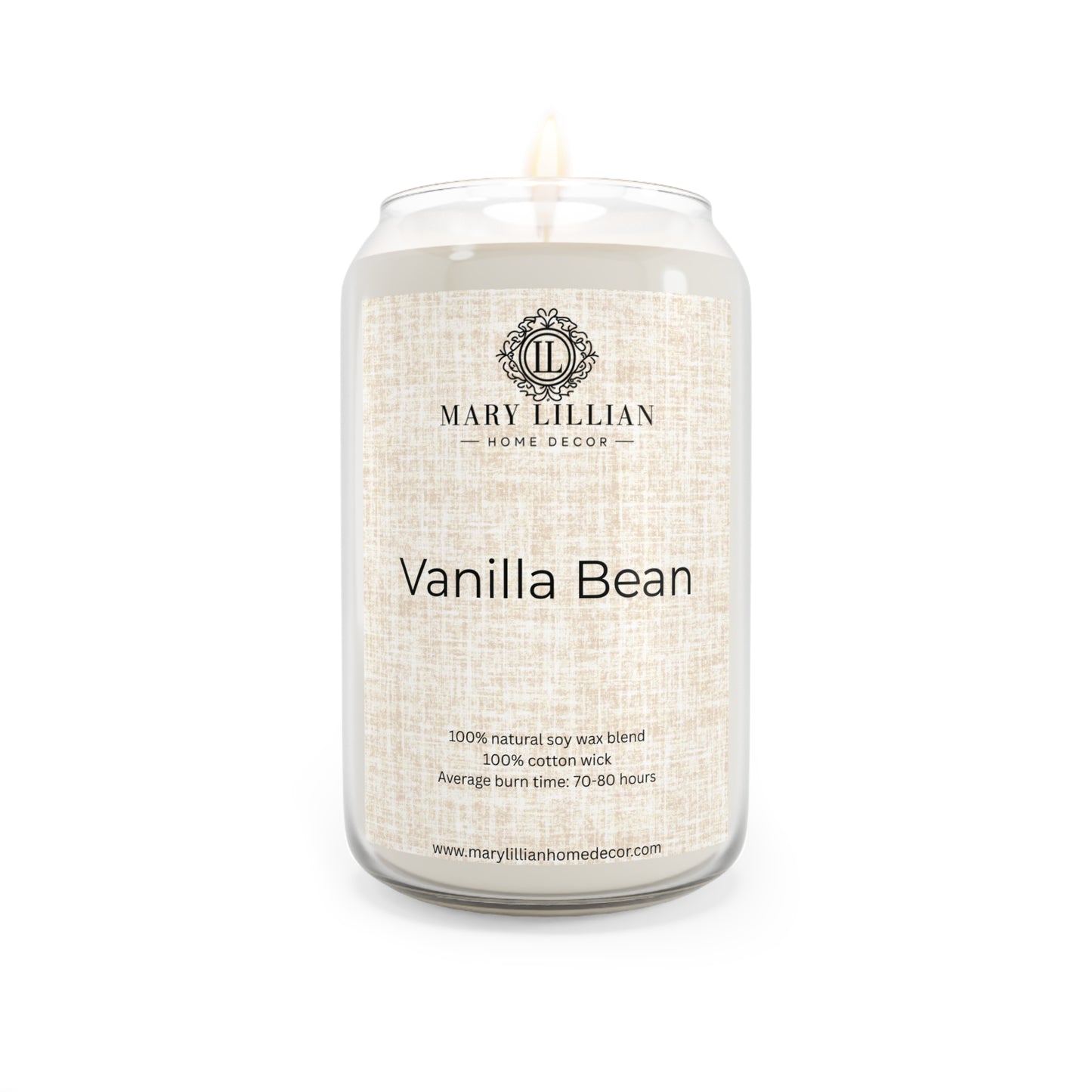 Vanilla Bean - Scented Candle, 13.75oz