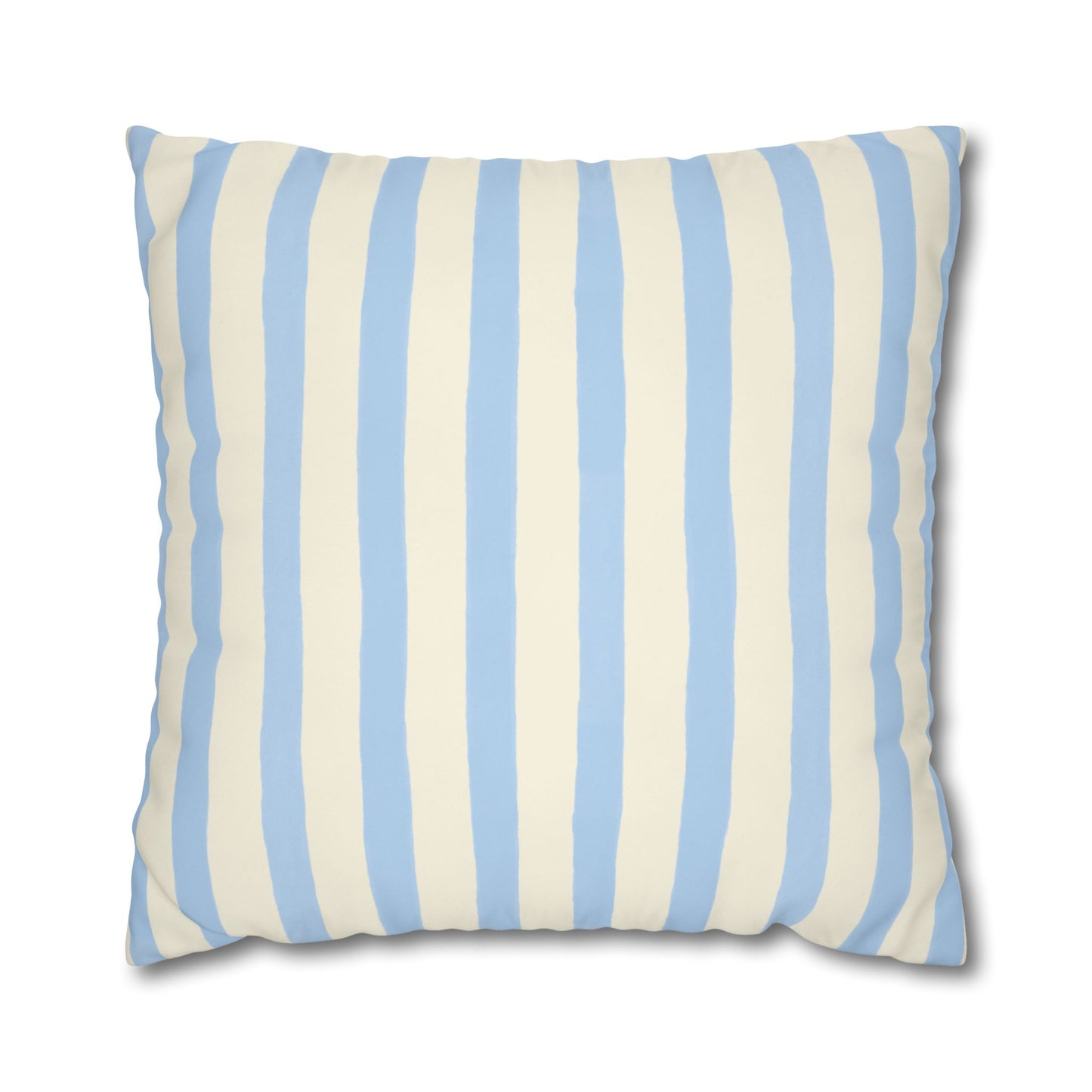 Stripe Patterned Decorative Pillowcase, Cozy Home Decor, Nautical Accent, Living Room Accessory, Perfect for Gifts and Resale