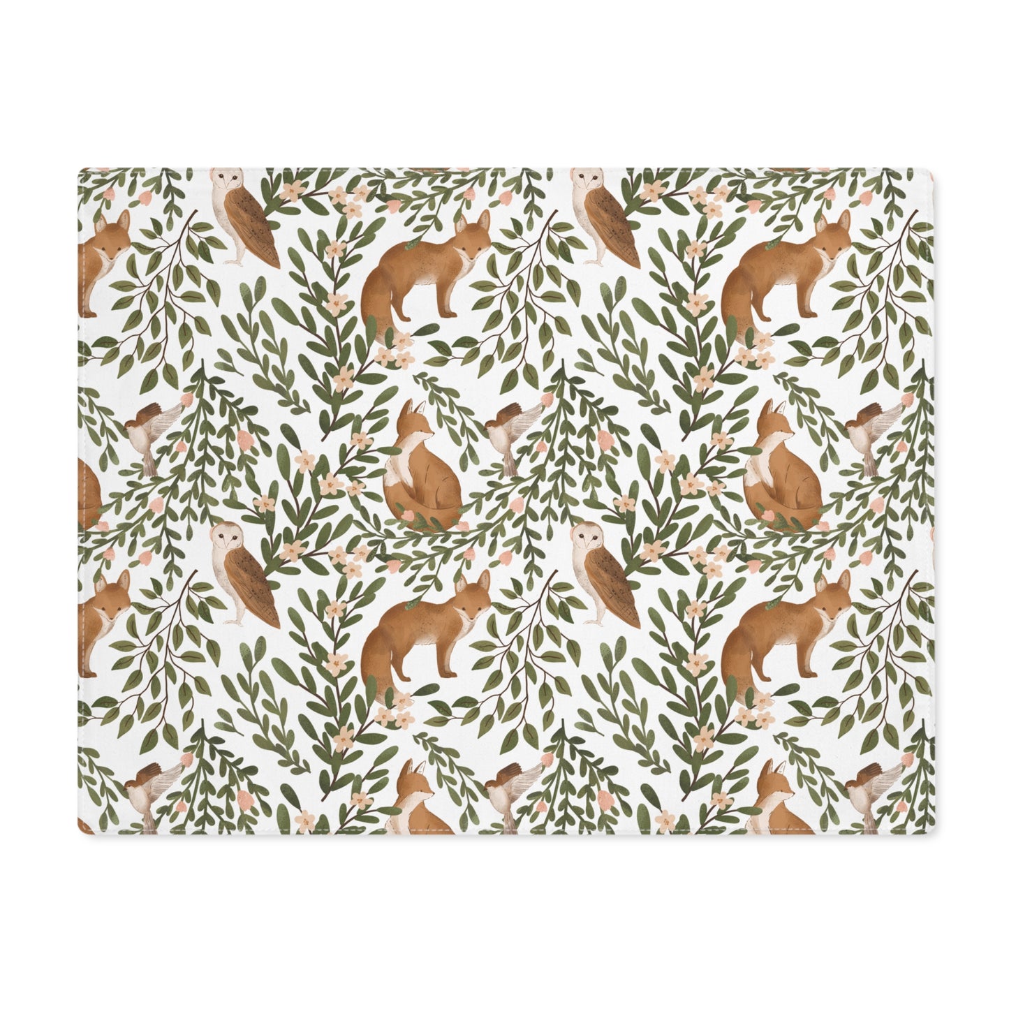 Woodland Charm - Placemat - White