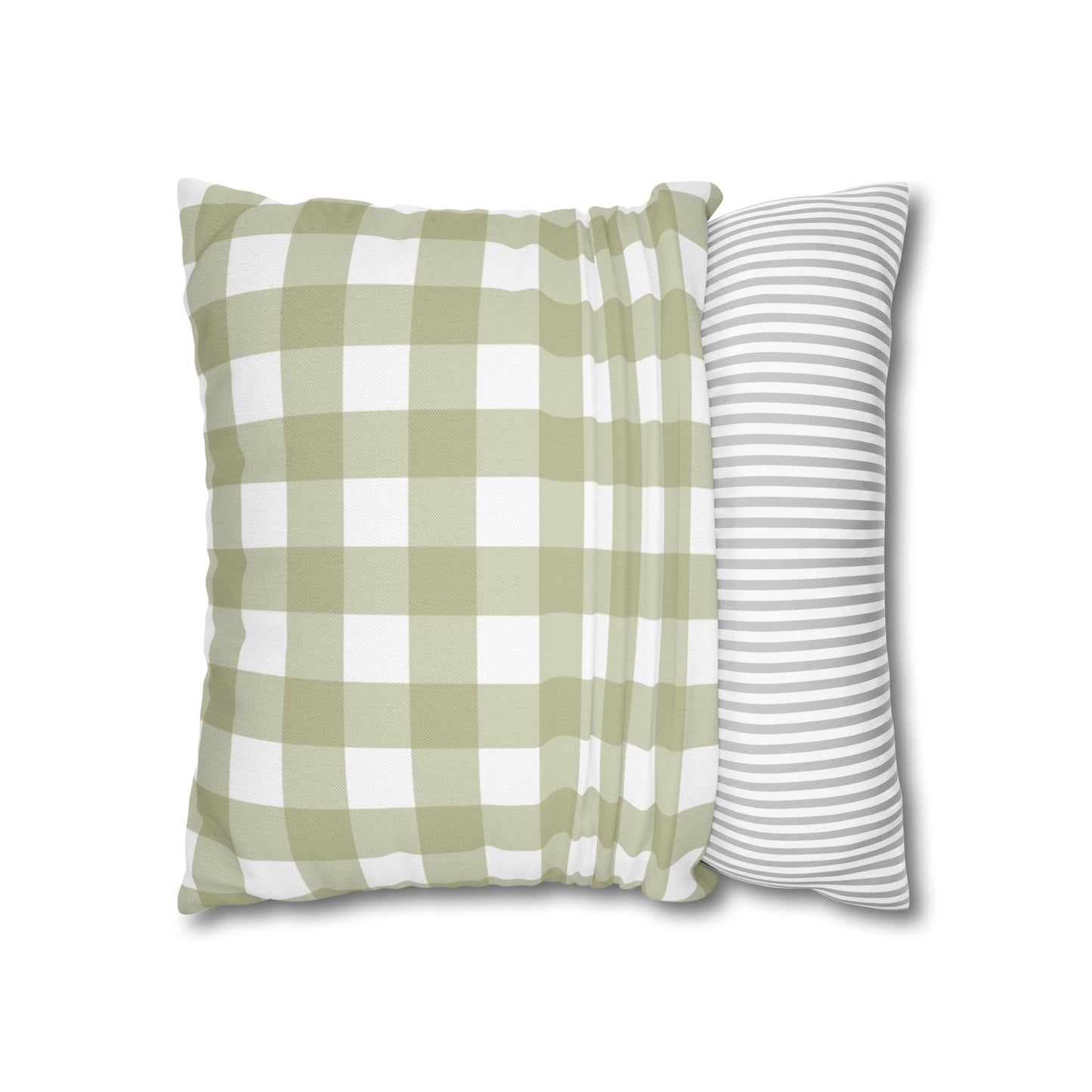 Nature-Inspired Square Pillowcase | Cozy Home Decor, Botanical Throw Pillow, Spring Gift, Living Room Accent, Floral Cushion Cover