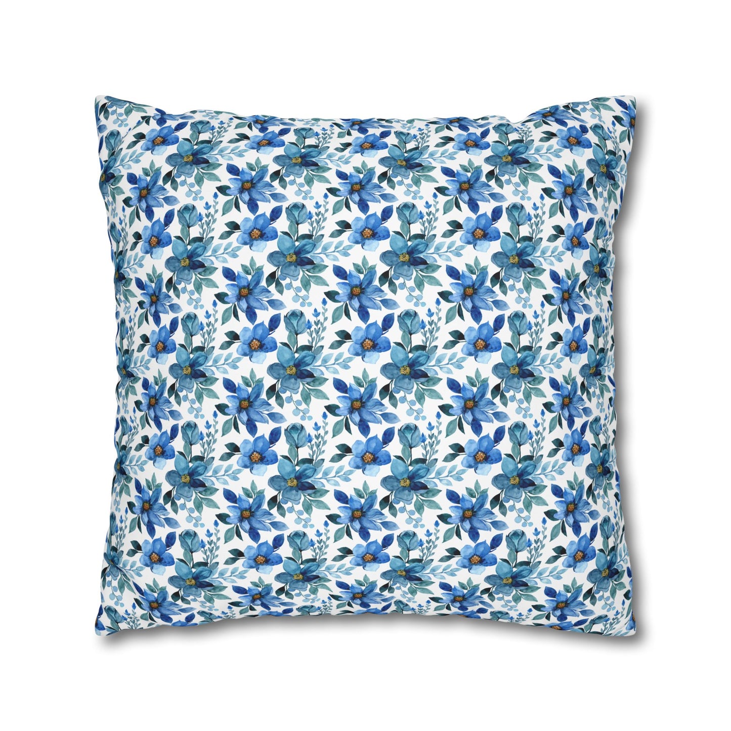 Floral Square Pillowcase | Cozy Home Decor, Gift for Relaxation, Boho Bedroom Accent, Housewarming Present, Summer Vibes