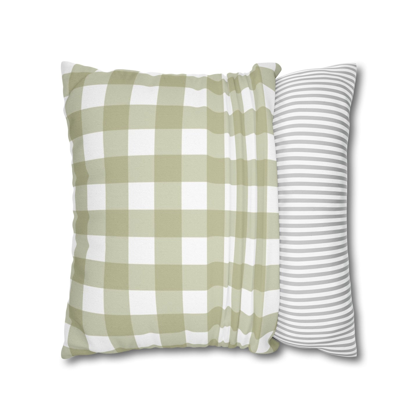 Nature-Inspired Square Pillowcase | Cozy Home Decor, Botanical Throw Pillow, Spring Gift, Living Room Accent, Floral Cushion Cover