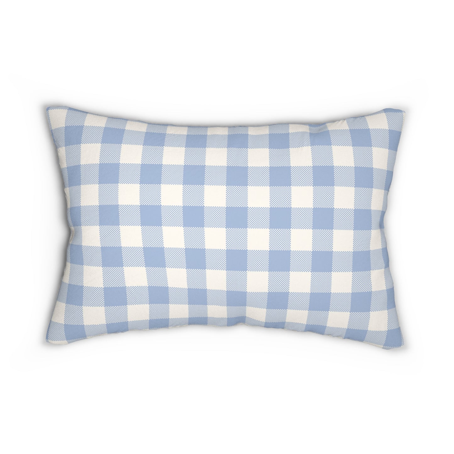 Blue Floral Lumbar Pillow, Cozy Home Decor, Couch Cushion, Farmhouse Pillow, Gift for Her, Shabby Chic Accent