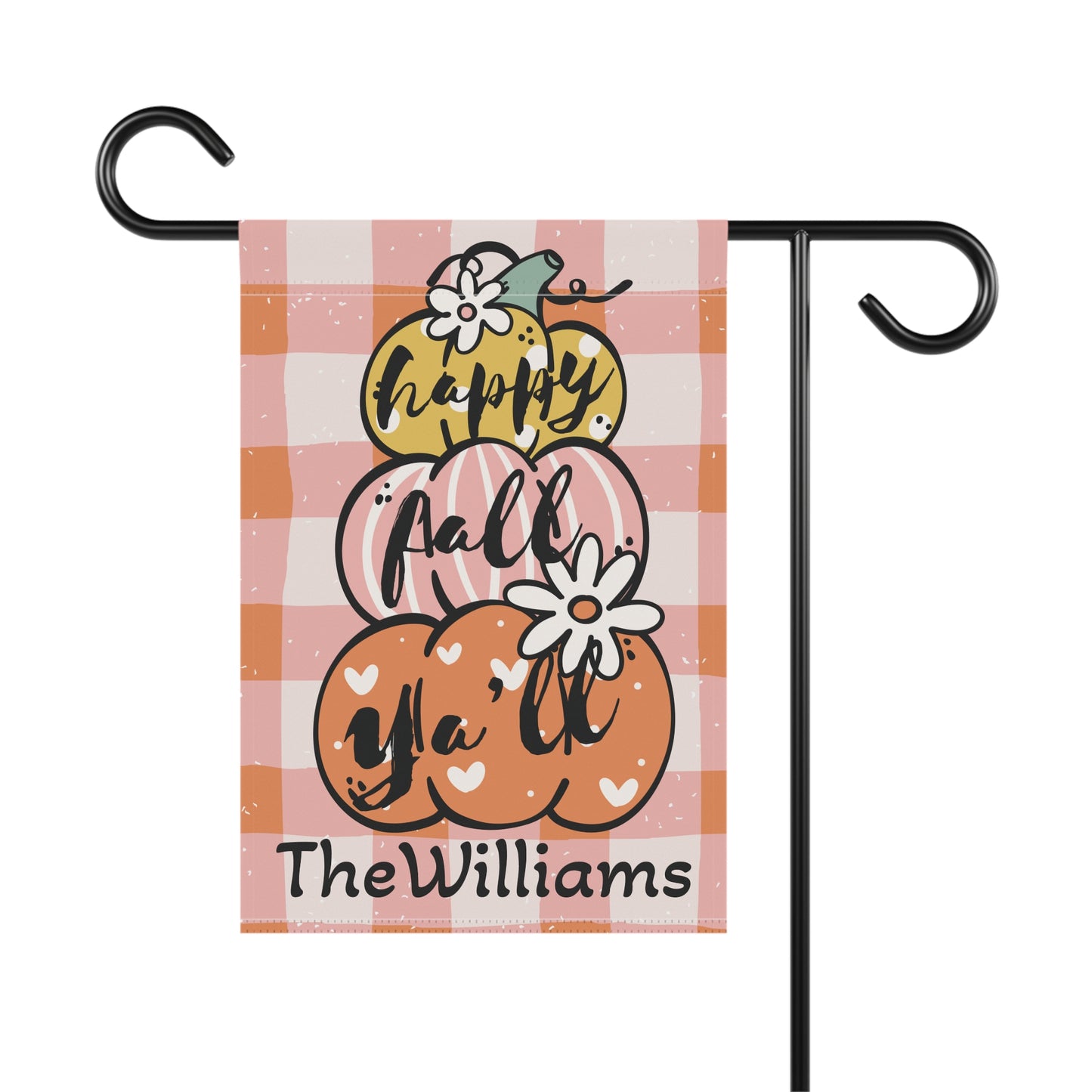 Autumn Garden Flag, Fall Decor, Seasonal Outdoor Banner, Thanksgiving Yard Sign, Happy Fall Y'all