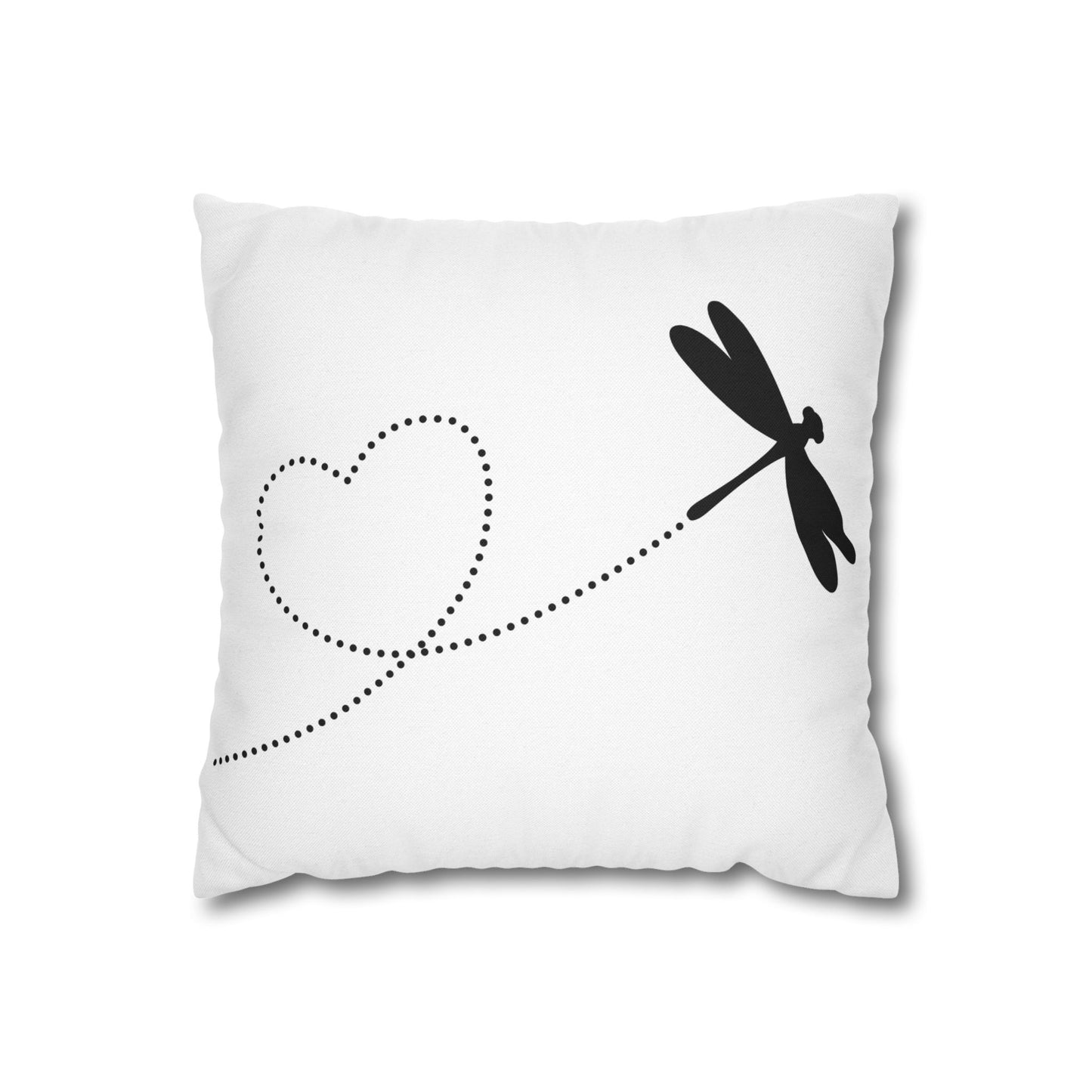 Elegant Flying Love Heart Dragonfly Pillowcase, Decorative Cushion Cover, Home Décor, Gift for Nature Lovers, Chic Accent Pillow, Wedding Present, [...]