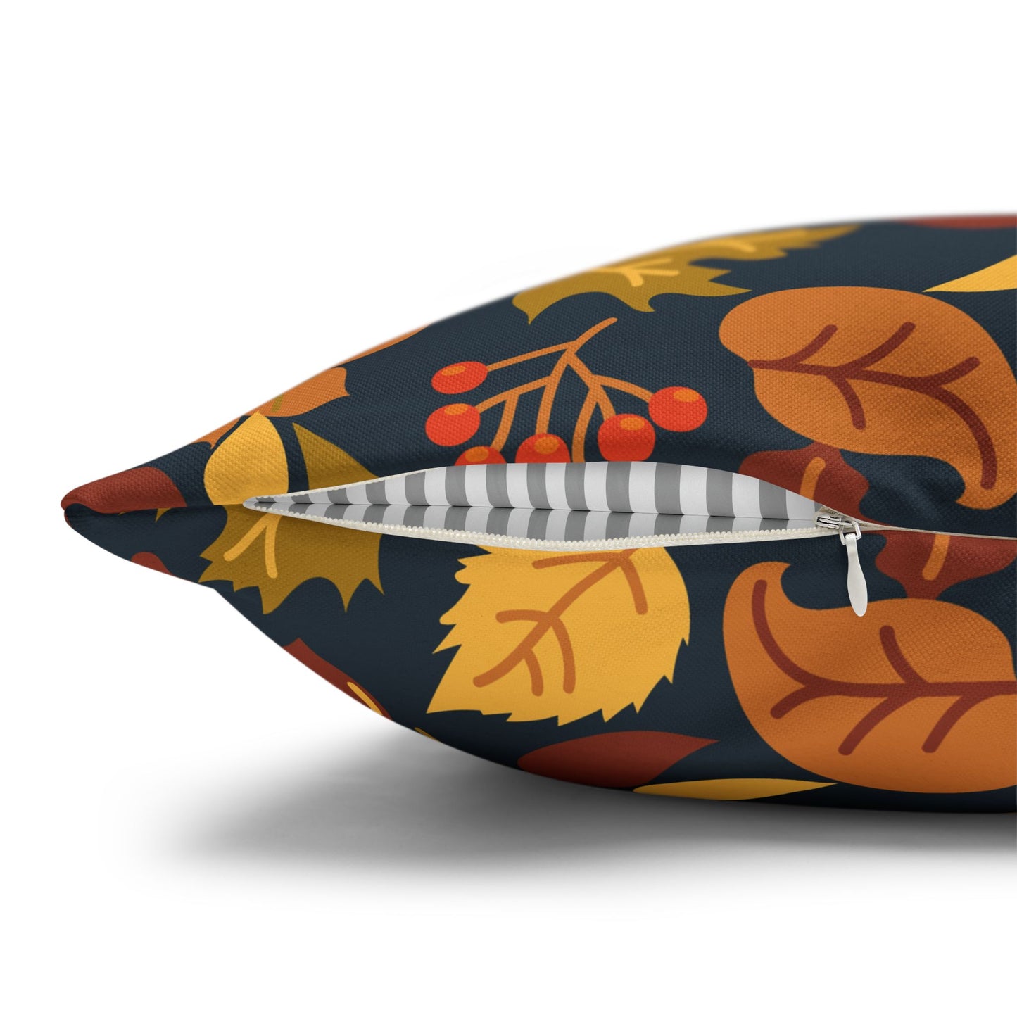 Autumn Leaf Decorative Pillowcase, Cozy Fall Decor, Harvest Home Accent, Thanksgiving Gift, Seasonal Cushion Cover