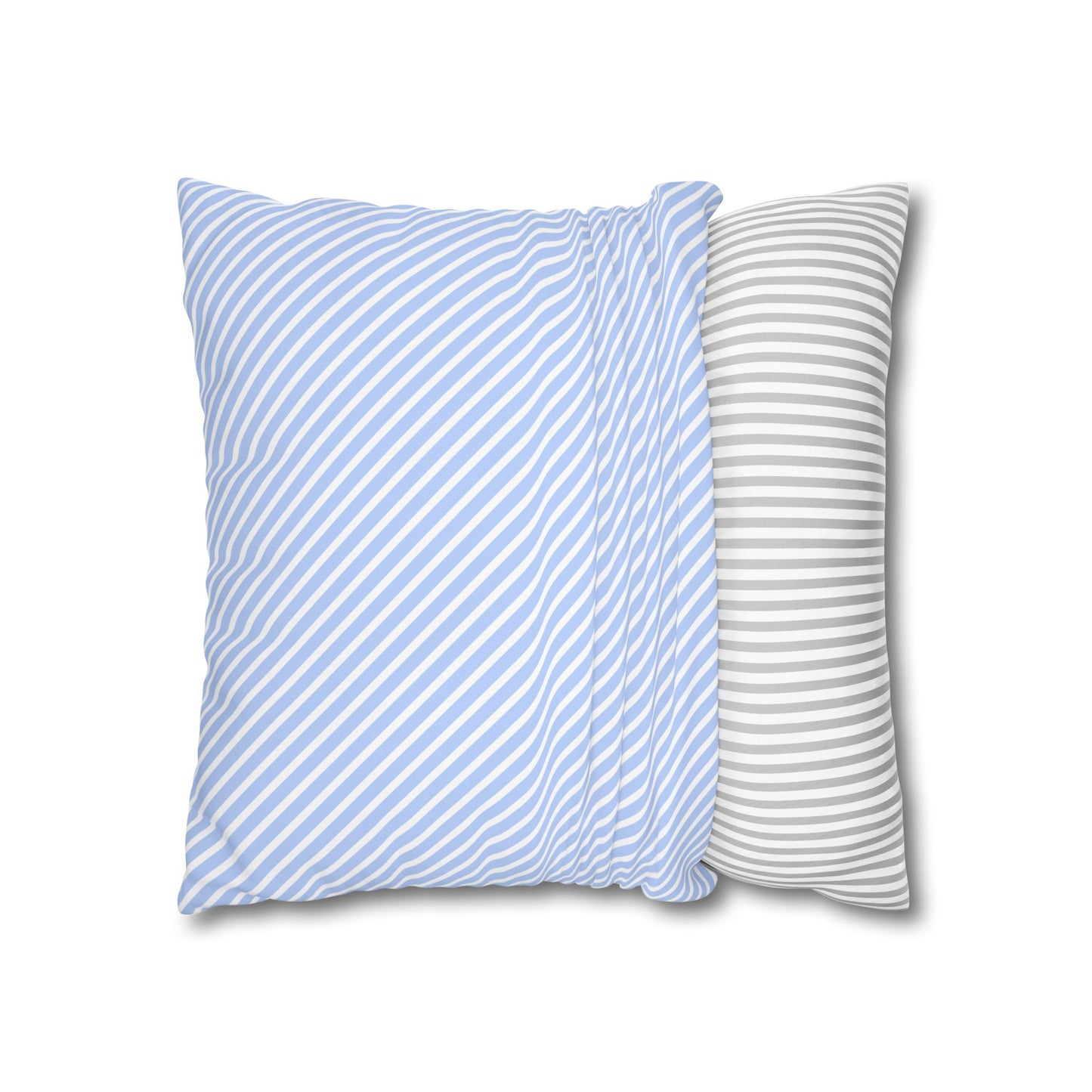 Chic Striped Poly Canvas Pillowcase, Modern Throw Pillow, Cozy Home Decor, Perfect Gift for Housewarming, Nursery, or Holidays