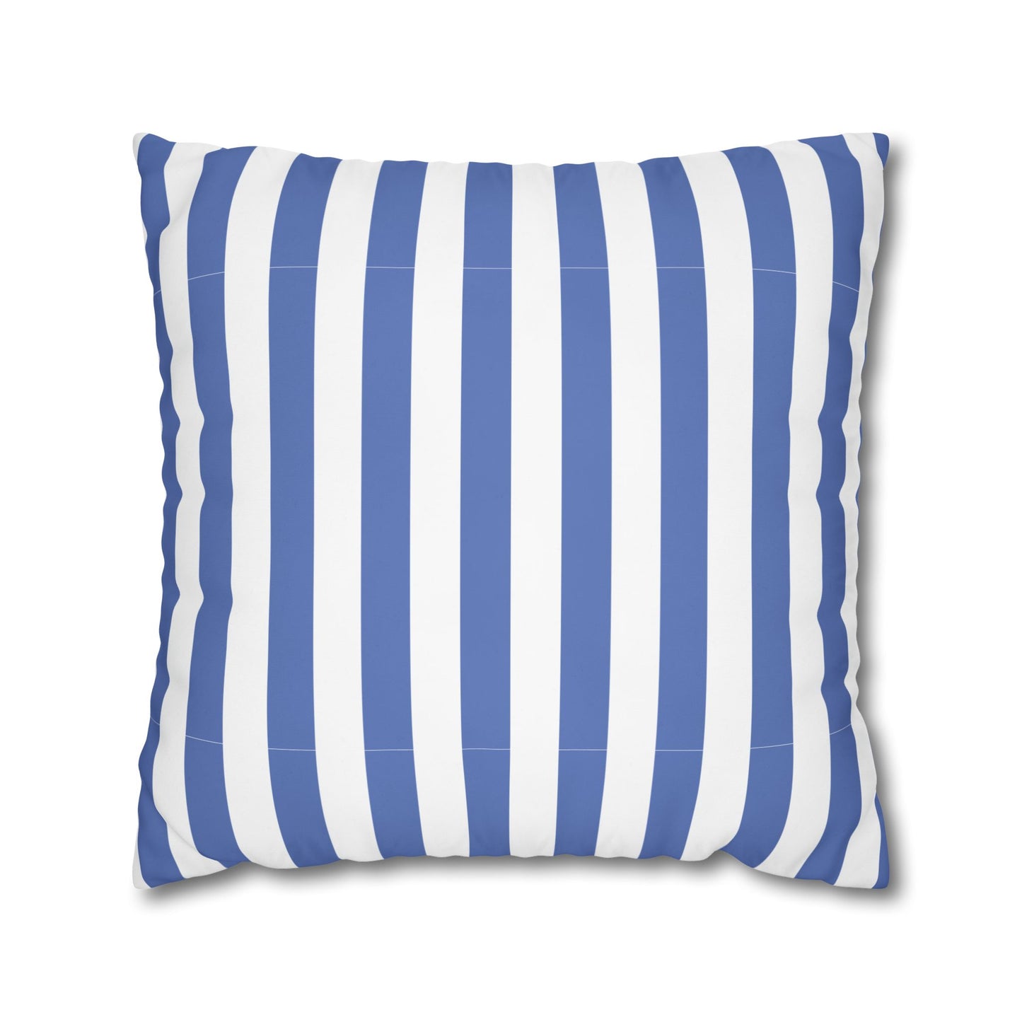Cozy Striped Throw Pillowcase, Decorative Cushion Cover, Modern Home Decor, Gift for Friends, Nautical Themed Accent