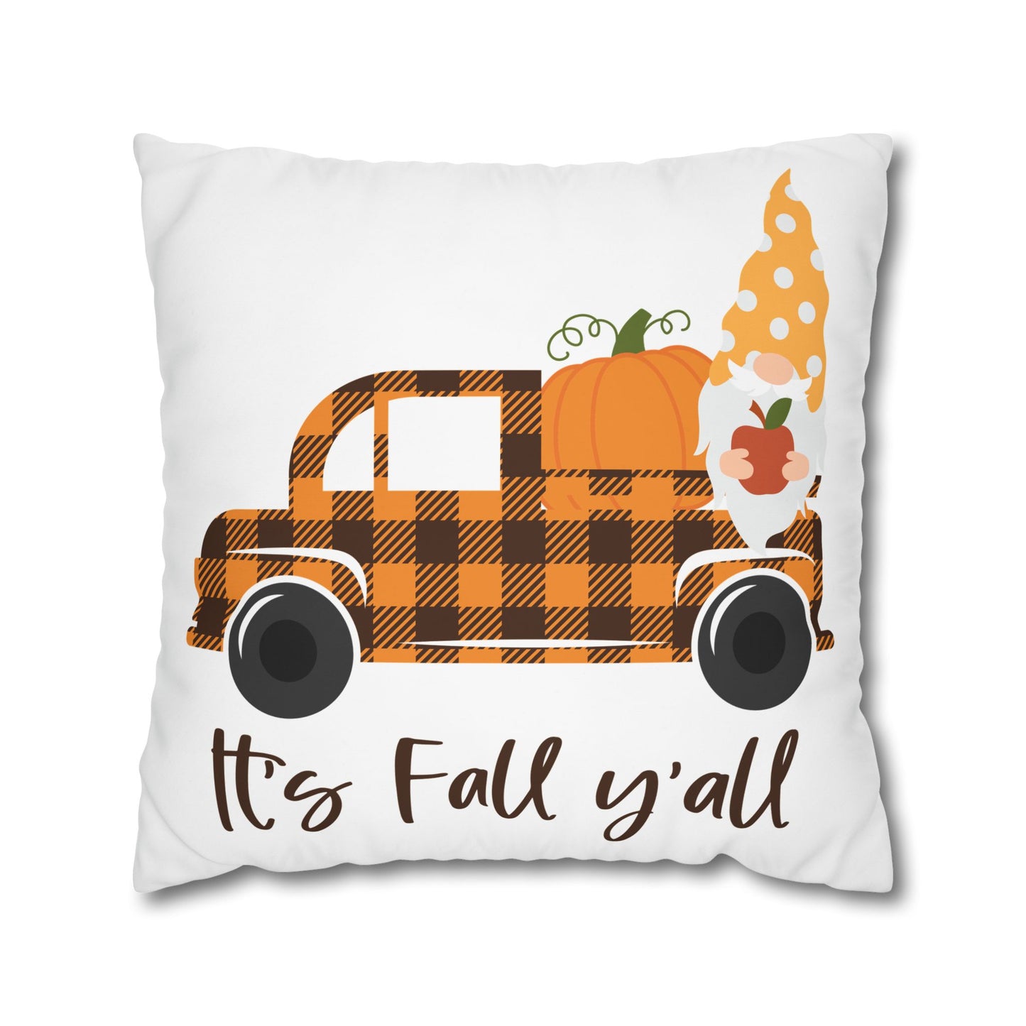 Autumn Truck Pillowcase - Cozy Fall Home Decor, Harvest Gift, Thanksgiving Pillow, Seasonal Decorative Cushion, Farmhouse Style