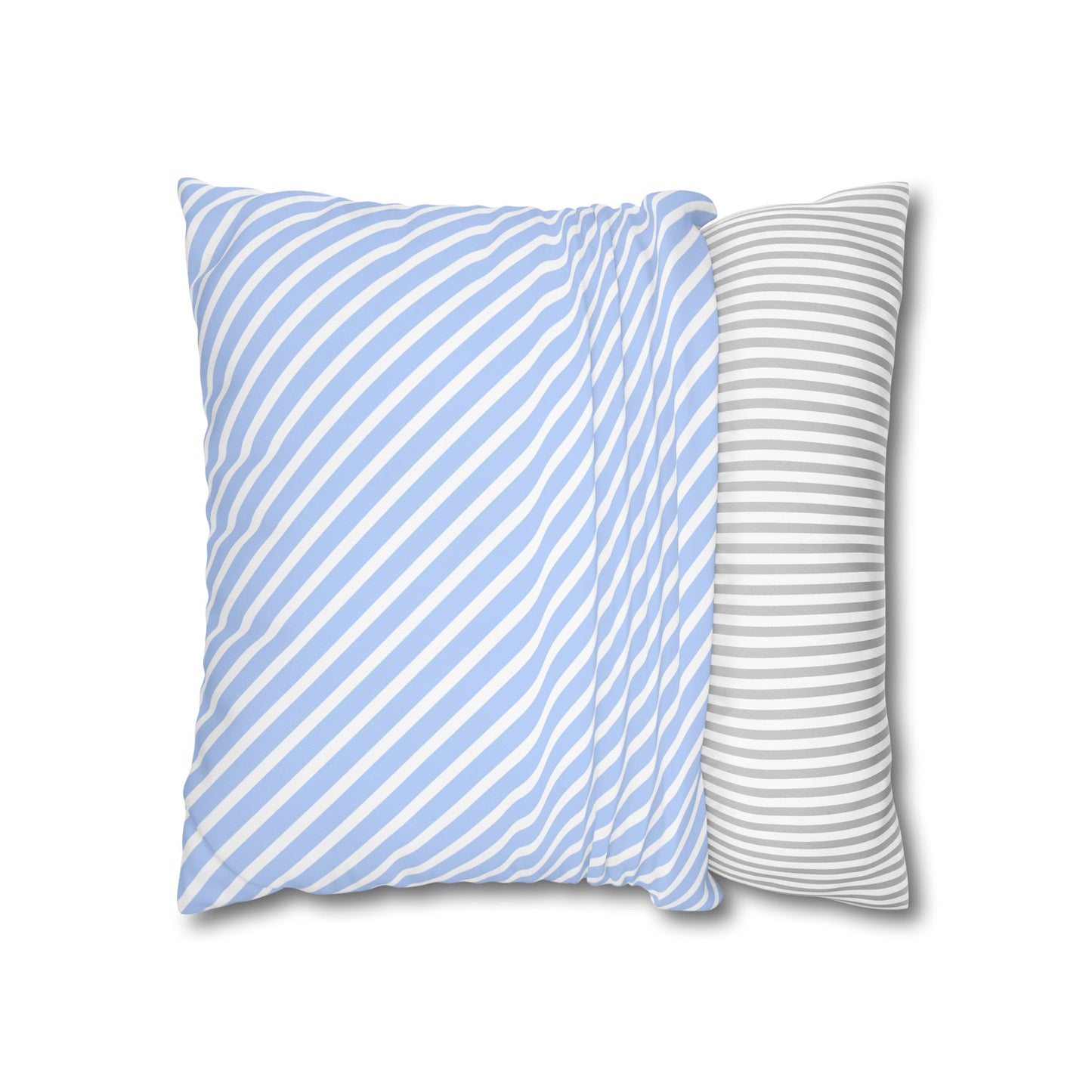 Chic Striped Poly Canvas Pillowcase, Modern Throw Pillow, Cozy Home Decor, Perfect Gift for Housewarming, Nursery, or Holidays