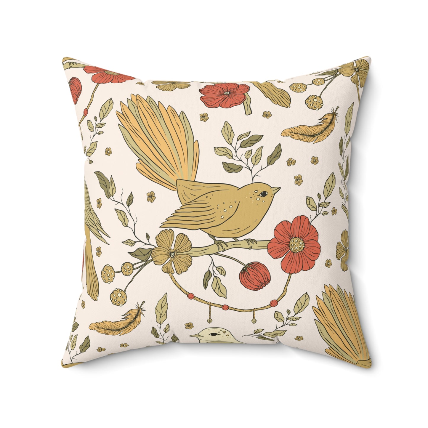 Throw Pillow Sonbird Resting on Branch Chic Decorative Pillow, Nature-Infused Cushion for Home Decor, Bird and Floral Design, Perfect Gift for Any Occasion, Cozy Living Room [...]