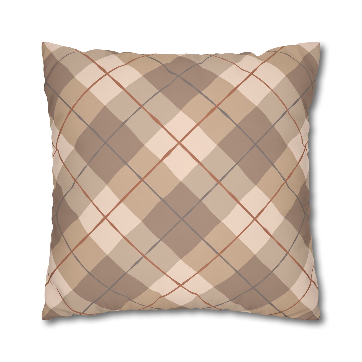Horse-Themed Square Poly Canvas Pillowcase, Rustic Farmhouse Decor, Gift for Horse Lovers, Equestrian Home Accent, Cozy Throw Pillow