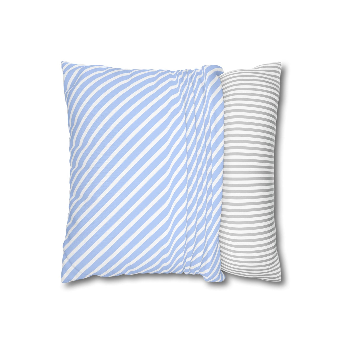 Chic Striped Poly Canvas Pillowcase, Modern Throw Pillow, Cozy Home Decor, Perfect Gift for Housewarming, Nursery, or Holidays