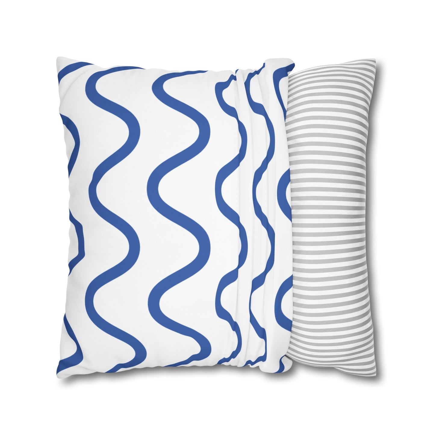 Wave Pattern Decorative Pillowcase | Coastal Vibe, Home Decor, Throw Pillow Cover, Room Accent, Gift for Ocean Lovers